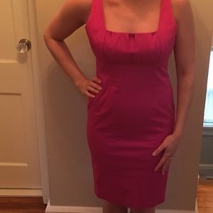 Calvin Klein magenta dress